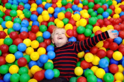 Ball pit fun