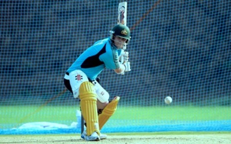 Cricket practice session